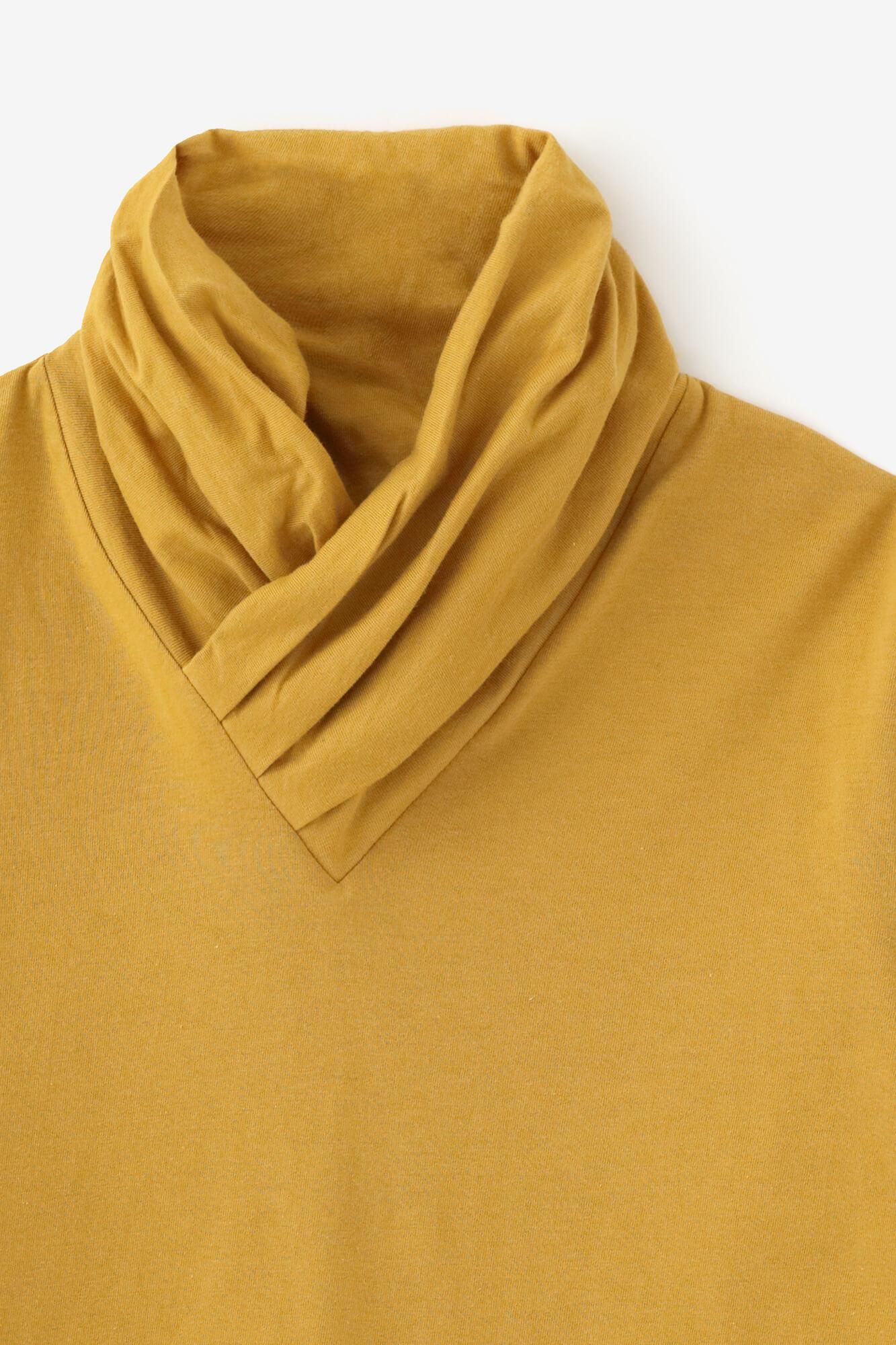 Turtle Neck Shirt / Mustard Color