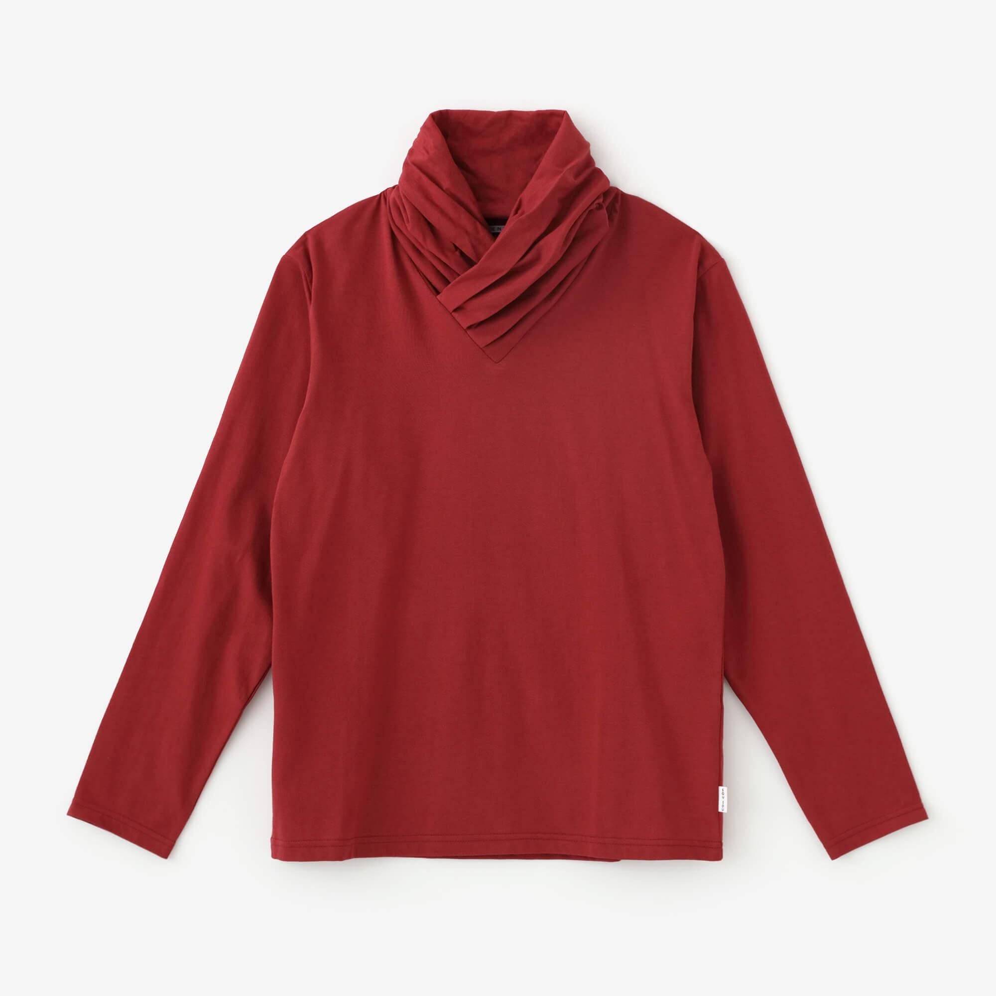 Turtle Neck Shirt / Red