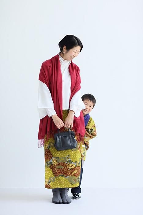 SOU・SOU× y'saccs 페이크 가죽 토트 가마 작은/검은색(당신이 그것을 입었다면 괜찮습니다) ×SO-SU-U콘