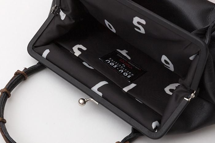 SOU・SOU×Y’SACCS 藤蔓手提(ふじづるてさげ)がま/濡羽色(ぬればいろ)×SO-SU-U