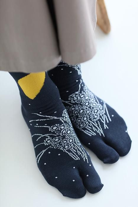 分趾襪(普通長度)/秋夜2 【男・女性用】