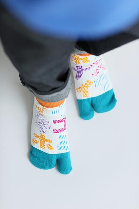 【net Limited 30%OFF】●Tabi Socks for Kids Low-cut/Katakana【15-17cm】
