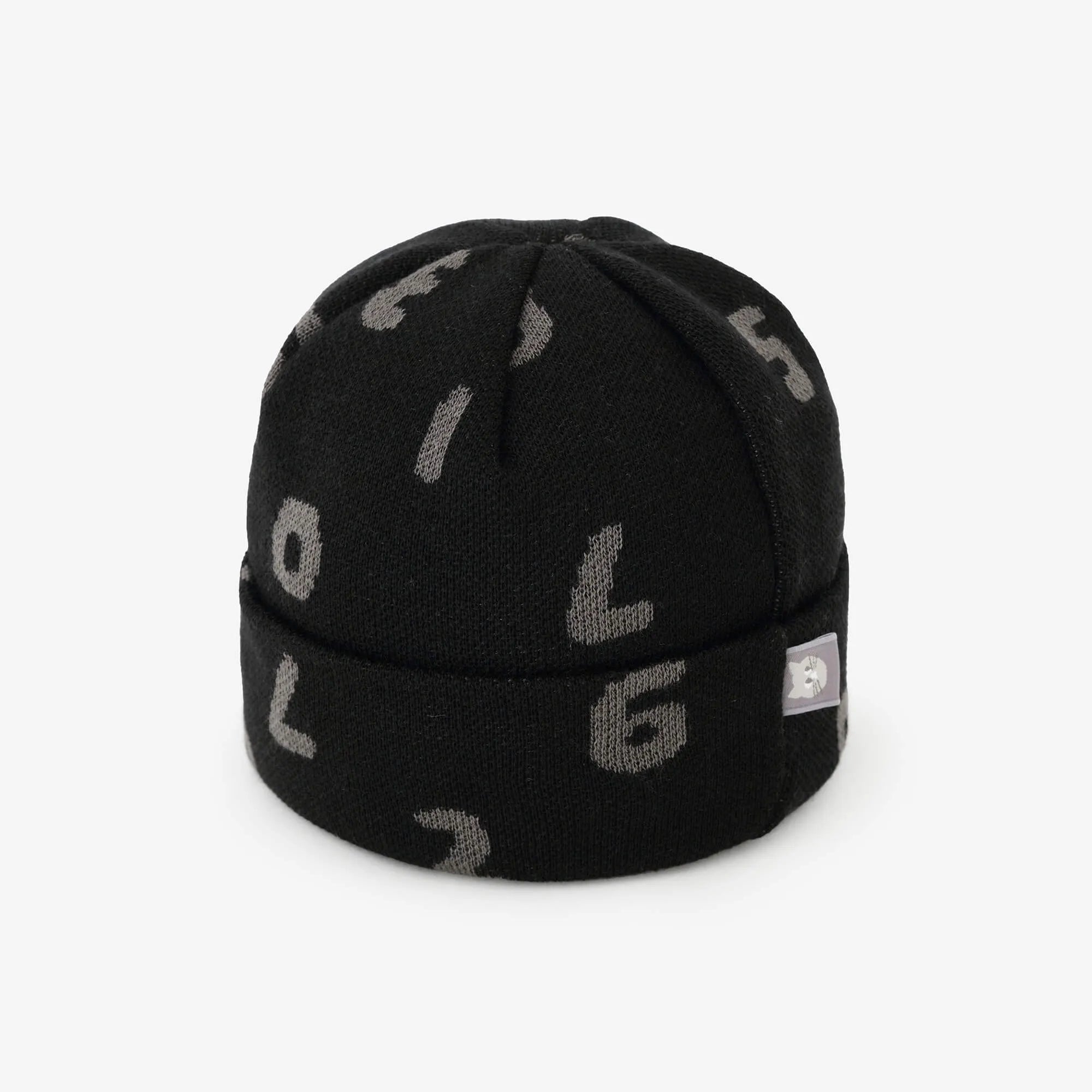 BIKE Knit Cap / SO-SU-U Up and Down Black