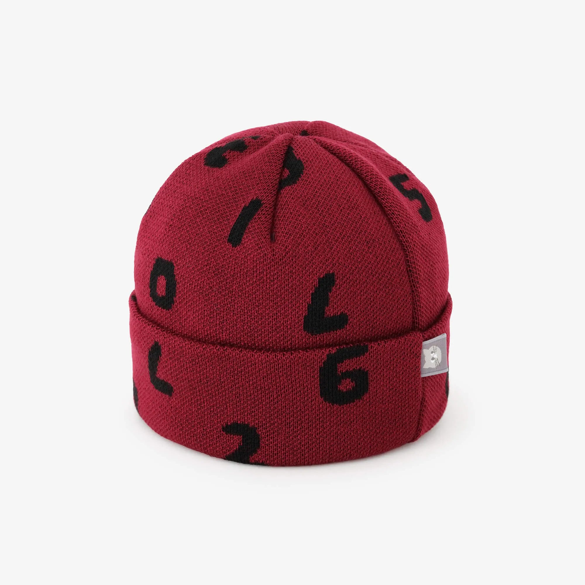 帽子 suu BIKE Knit Cap / SO-SU-U Up and Down Dark Red