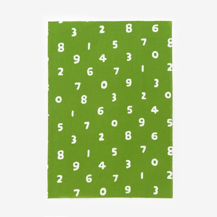 伊勢木綿 textile手ぬぐい(ひめ丈)/SO-SU-U 萌黄(もえぎ)