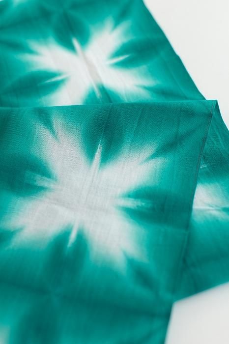 SOU・SOU×有松鳴海紮染 手巾/張正謹製 雪花2綠色