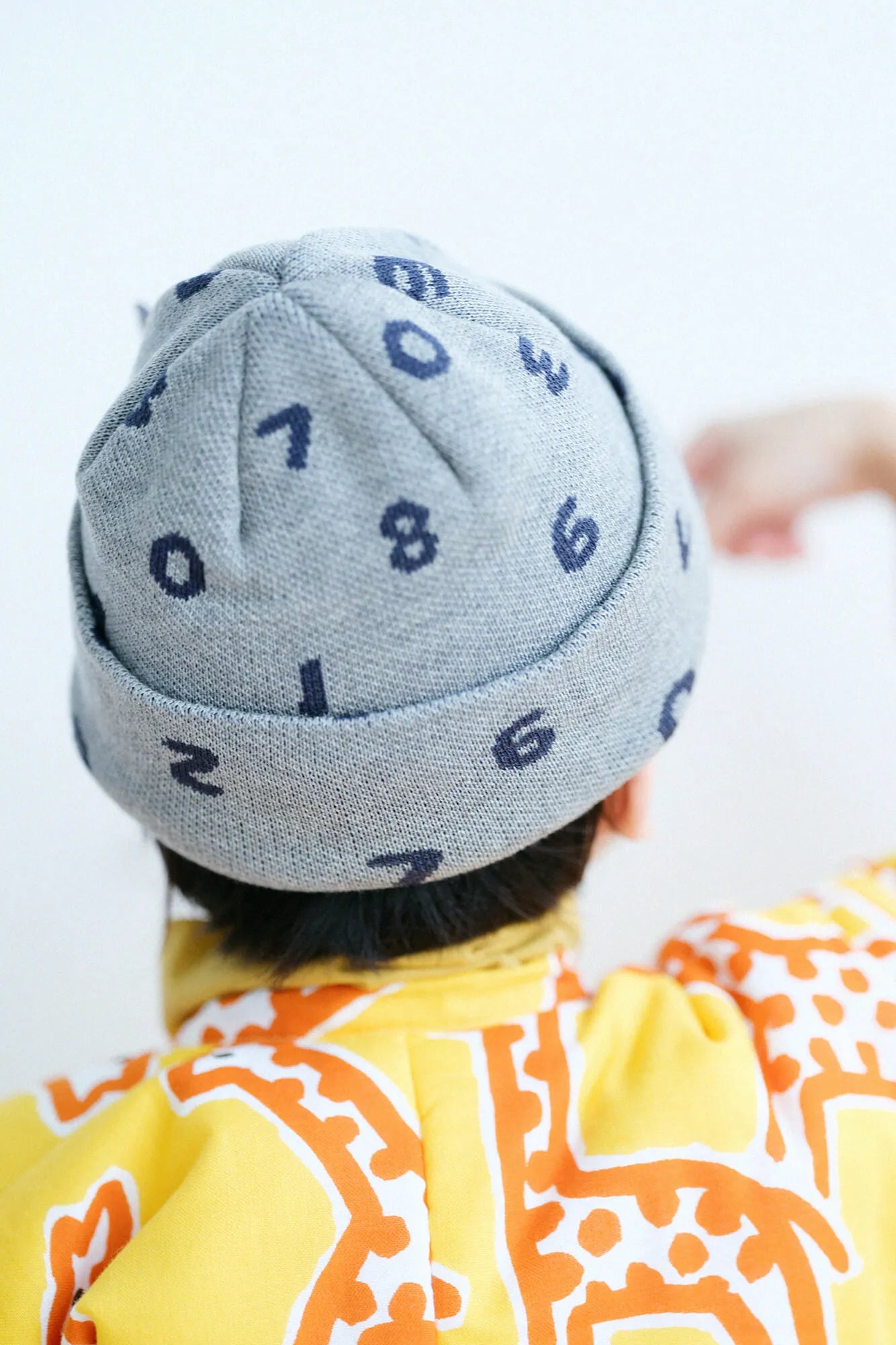 ●BIKE針織帽/SO-SU-U十數 上下 淡灰色