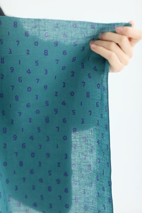 Ise Momen textile tenugui (longueur hime)/mame SO-SU-U couleur fer (tetsuiro)