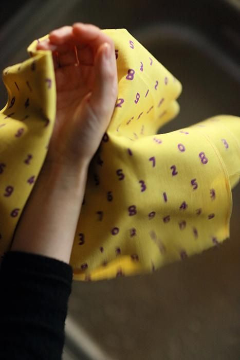 Isemomen Cotton Textile Handkerchief / Mini SO-SU-U Gardenia Yellow