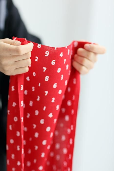 ISE棉花纺织品Tenugui/mame so-su-u kokihi