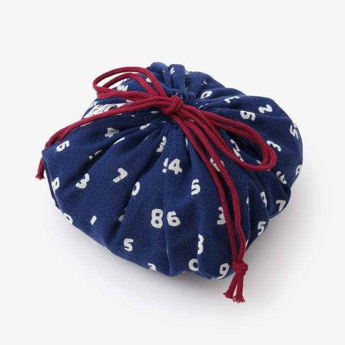 이세모멘 오무스비 주머니/콩SO-SU-U 남색