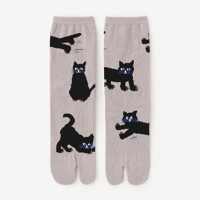 Tabi Socks (Mid-calf)/Cat【Men・Women】
