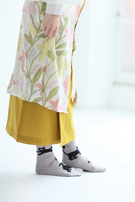 Tabi Socks (Mid-calf)/Cat【Men・Women】
