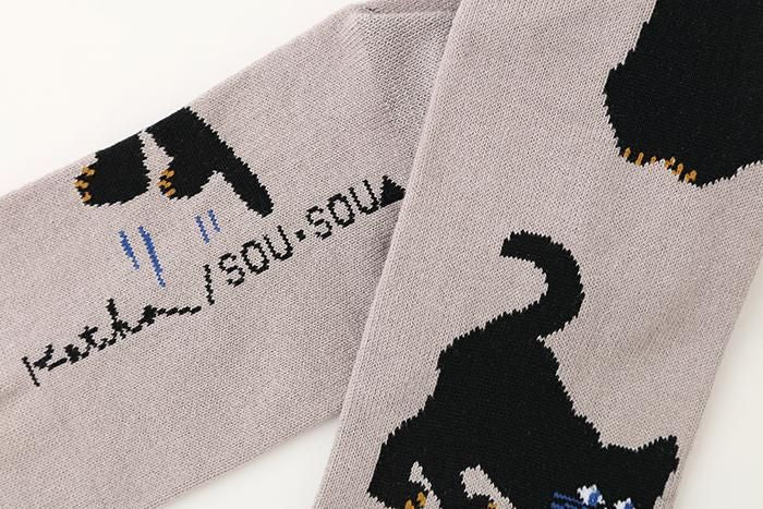 Tabi Socks (Mid-calf)/Cat【Men・Women】