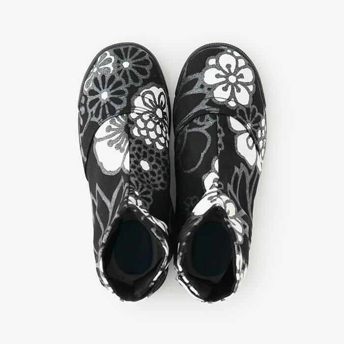 5个圆形的塔比袜/金色锦缎,夜色(Kinrandonsu,Yashiki)