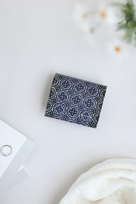 SOU・SOU×QUATRO GATS 手掌錢包/接續花紋