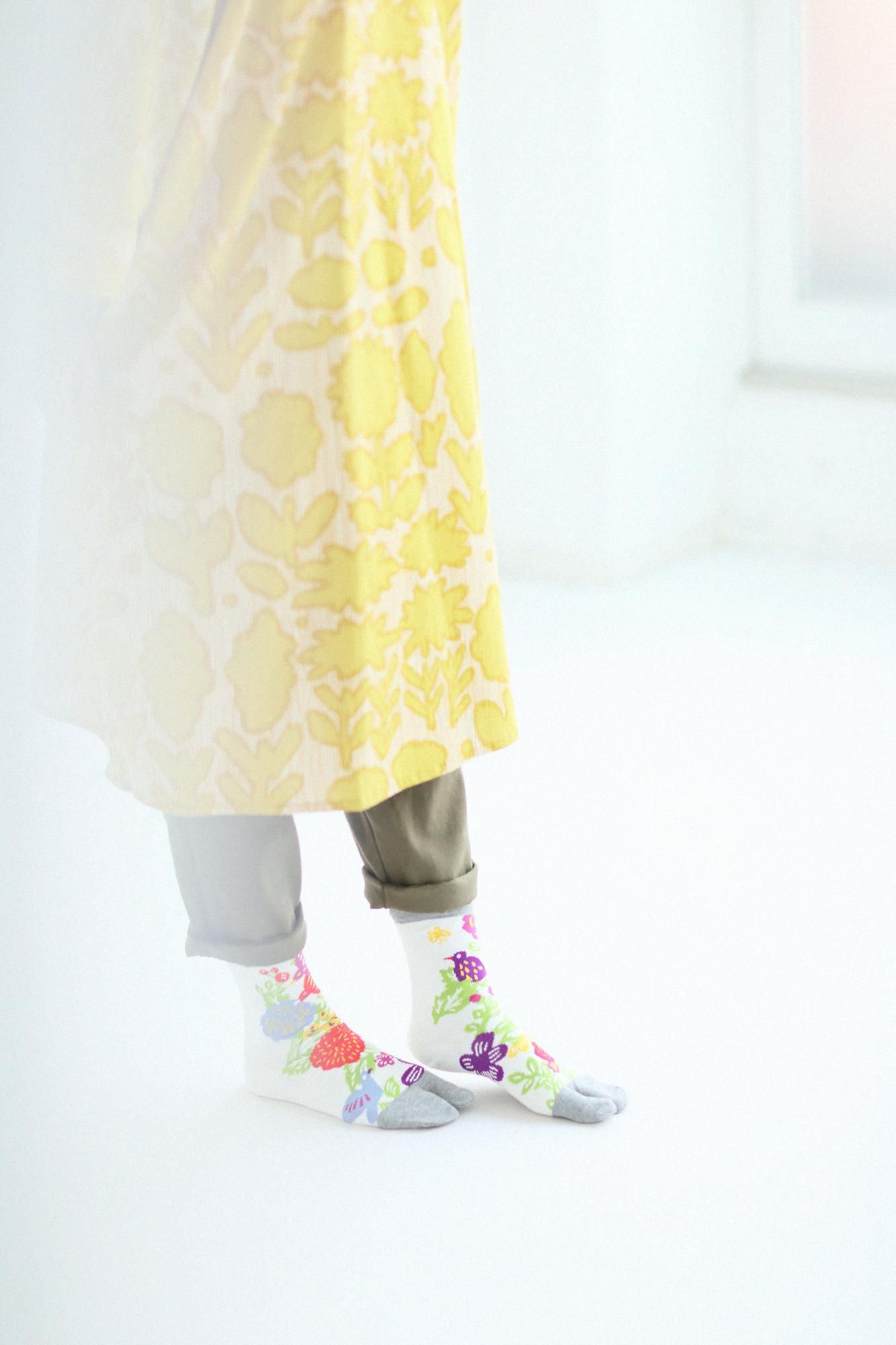 分趾襪(普通長度)/鳥 【男・女性用】