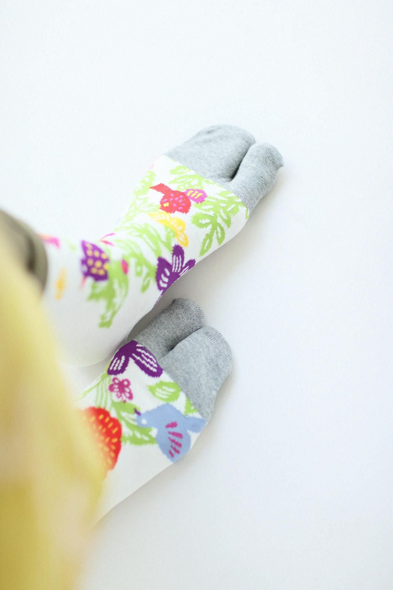 分趾襪(普通長度)/鳥 【男・女性用】