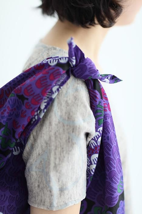 Chita Momen 20/20 Kohabaori Odayaka/Kenran Night Purple (Palm)