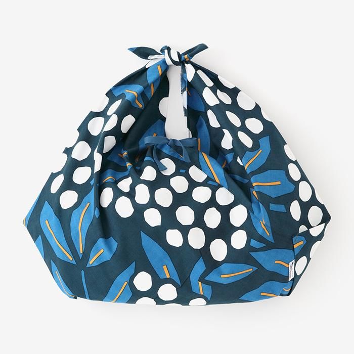 知多木綿 20/20 小巾折 穏(こはばおり おだやか)/南天竹(なんてんちく)