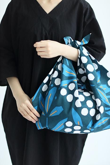 知多木綿 20/20 小巾折 穏(こはばおり おだやか)/南天竹(なんてんちく)