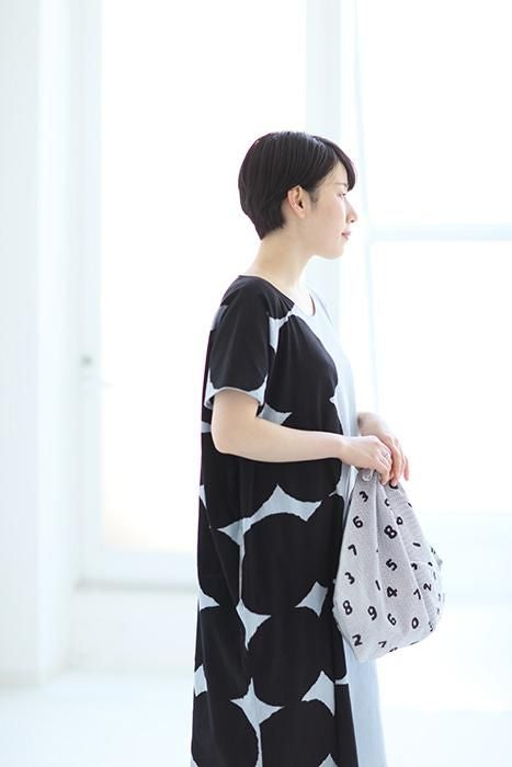 Chita-Baumwoll-Sashiko mit kleiner Breitenfalte (Kohabaori Odayaka) /SO-SU-U