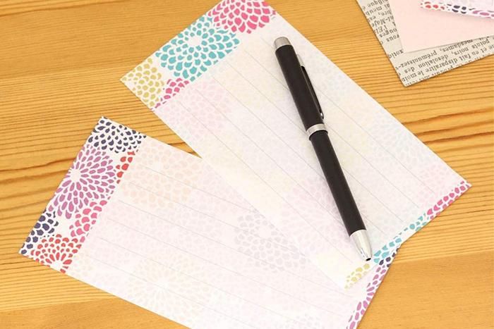 【net Limited 30%OFF】Greetings Letter Set / Chrysanthemum