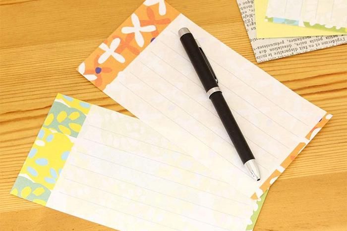 【net限定30%OFF】 問候語信紙套組/蘿蔔草・有花