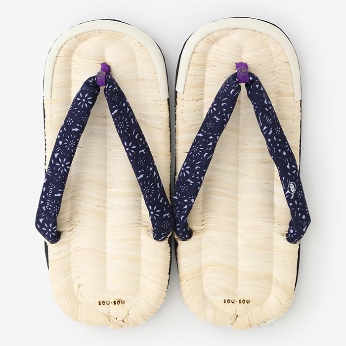 凉鞋asabura棕色竹/纸切(Kirie)