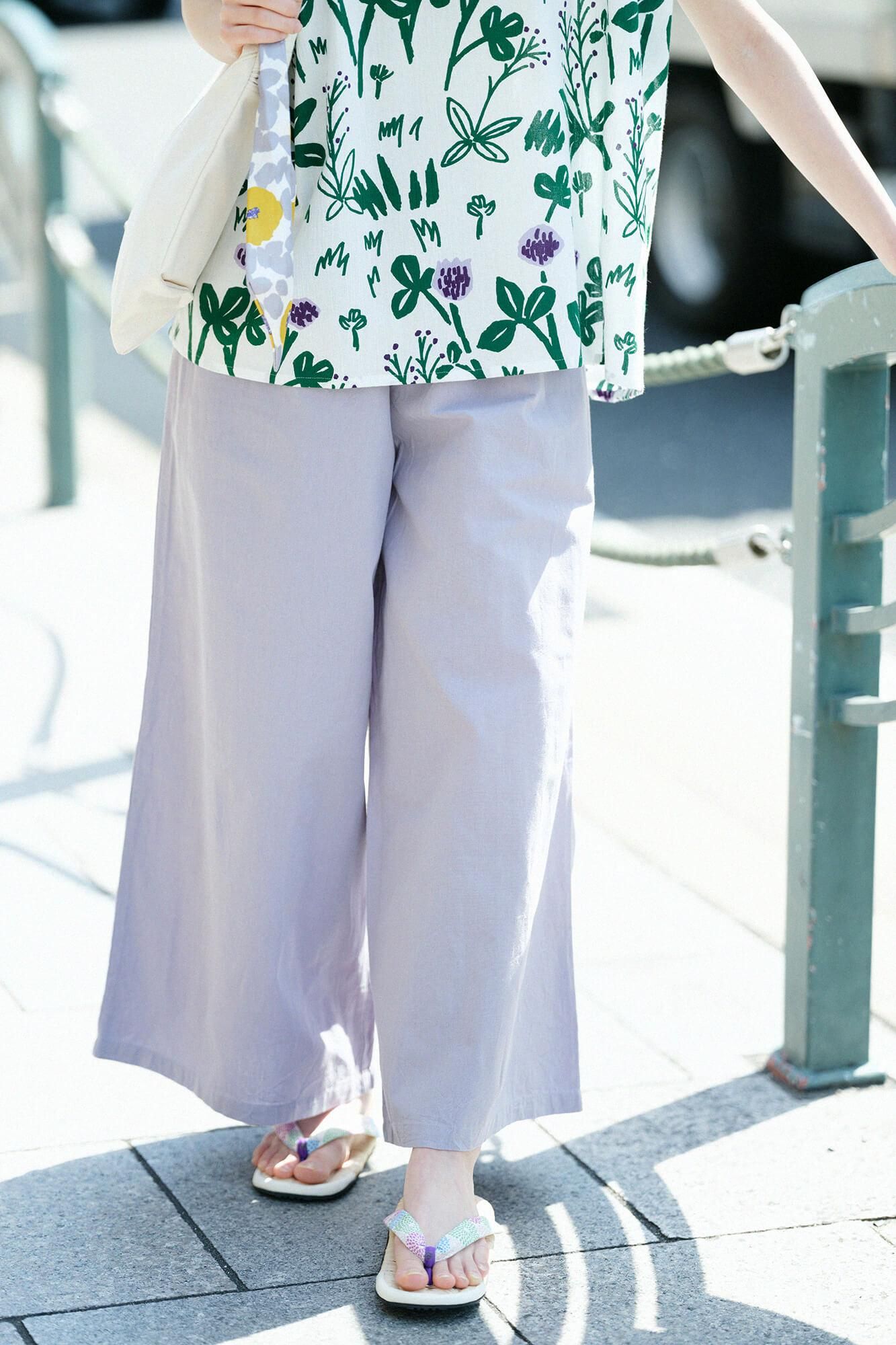 草履涼鞋 茶竹/全菊 涼風