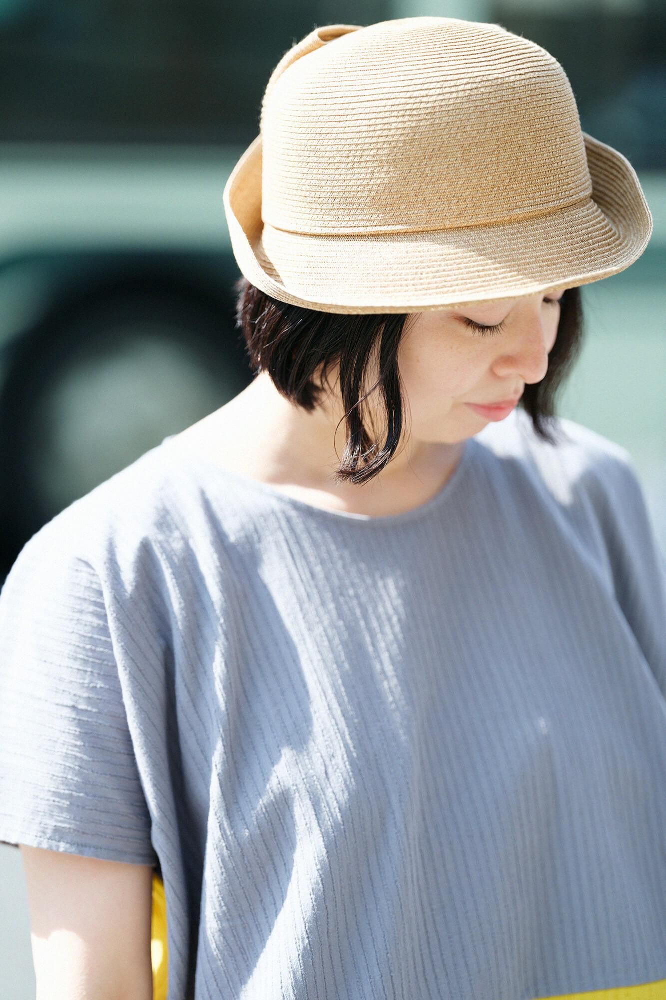 寧寧 蝴蝶結帽/胡桃色