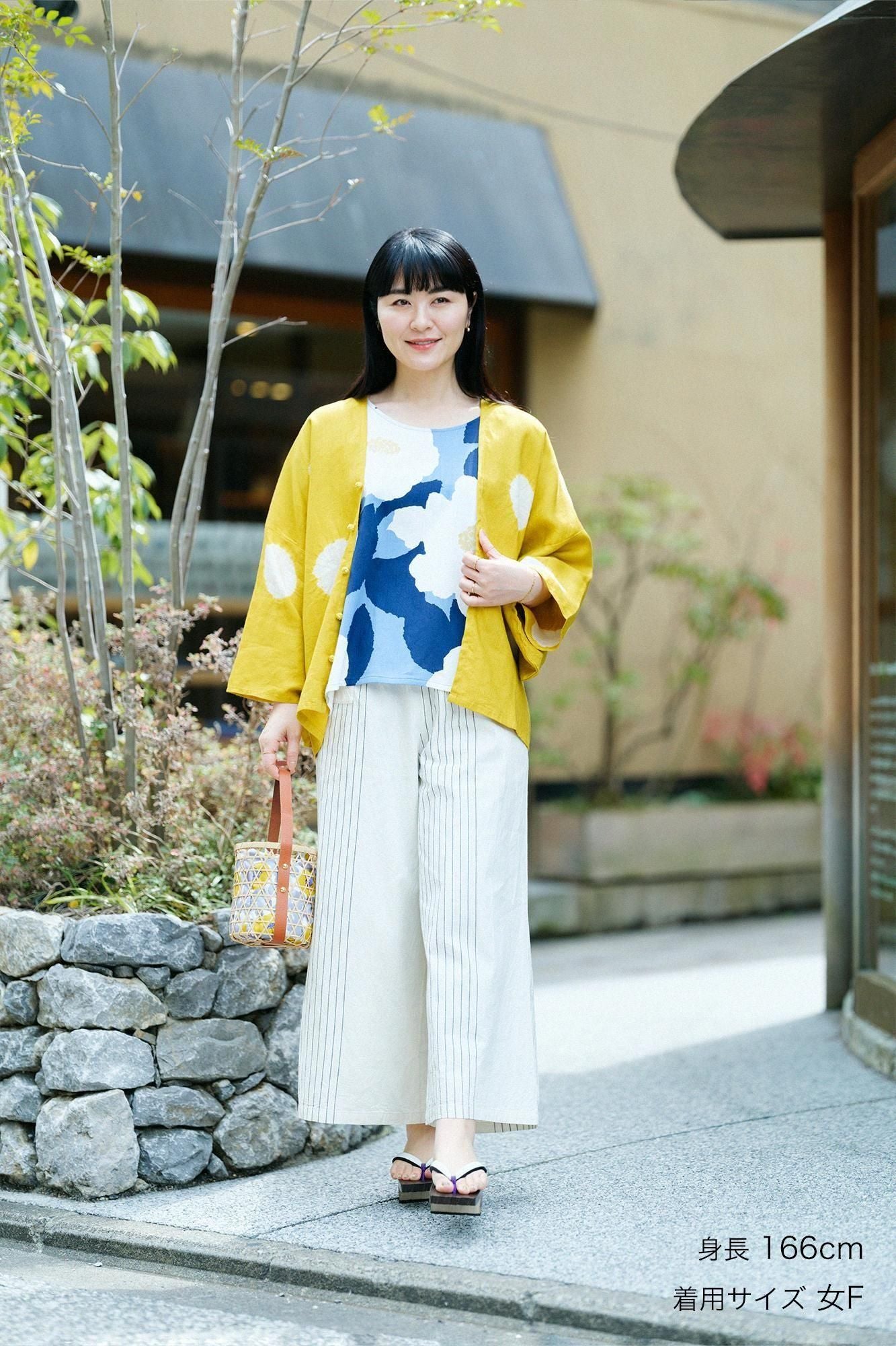 Ise Momen 20/20 Wide Monpe/Hanbunjima Kijiro