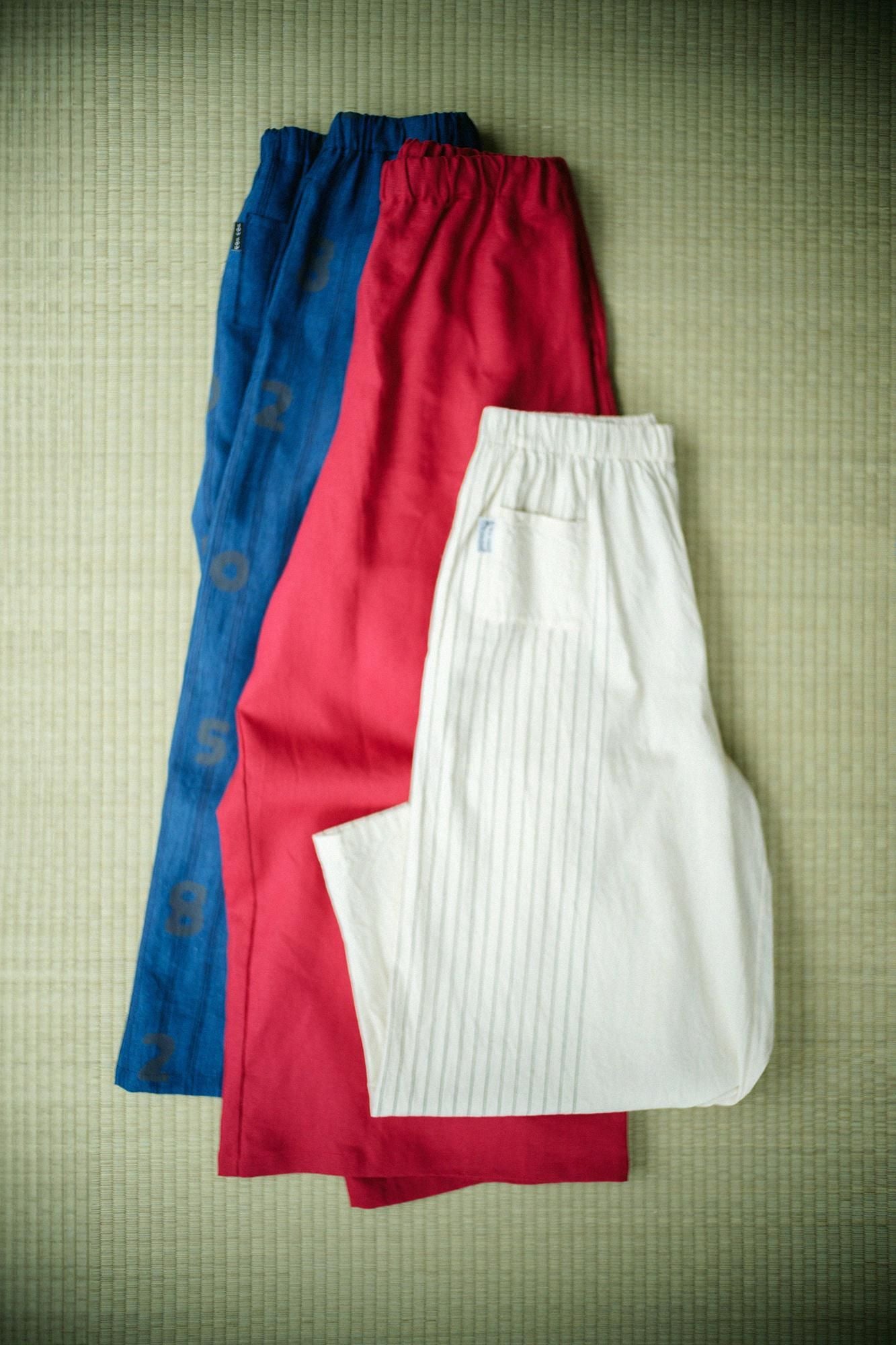 Ise Momen 20/20 Wide Monpe/Hanbunjima Kijiro