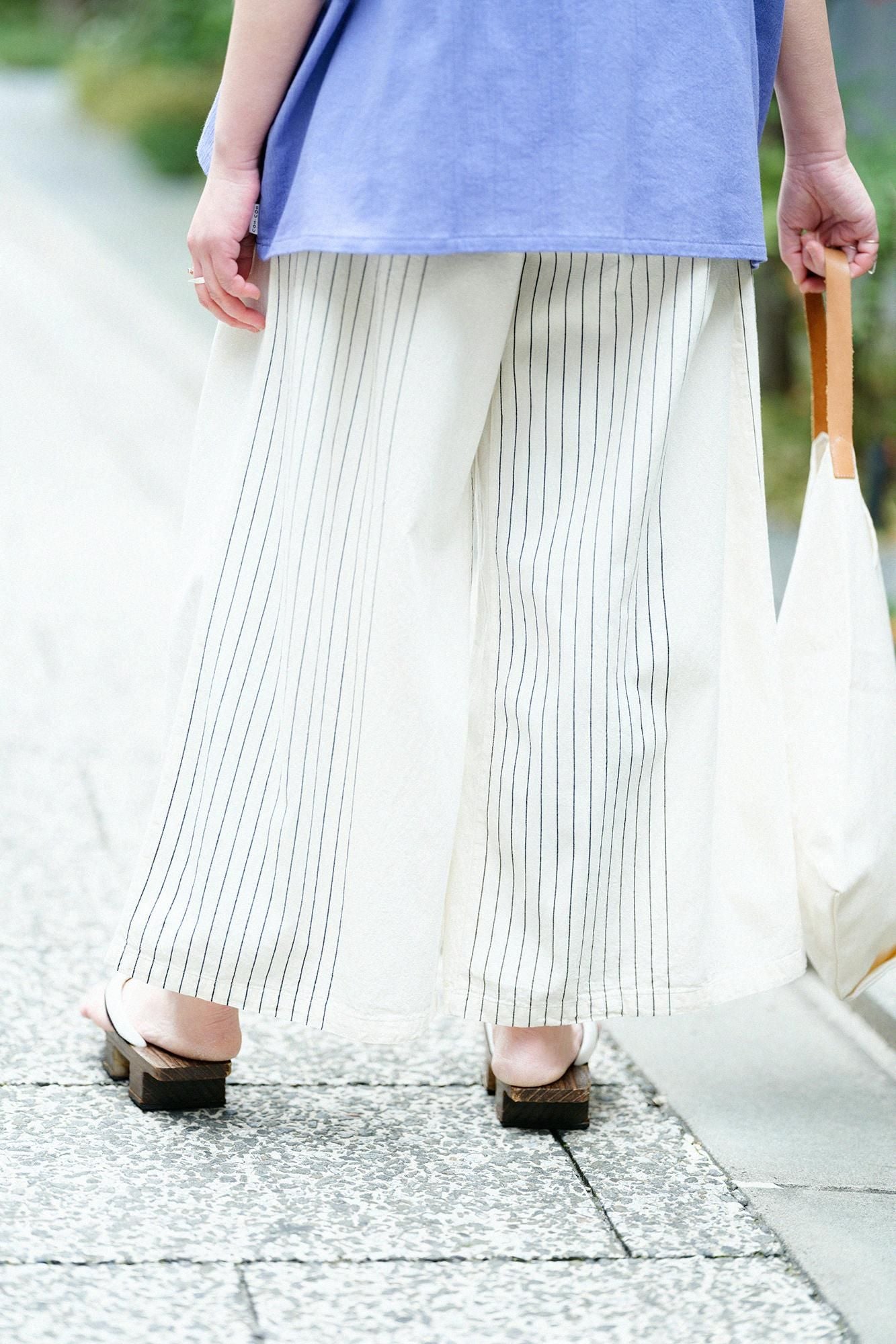 Ise Momen 20/20 Wide Monpe/Hanbunjima Kijiro