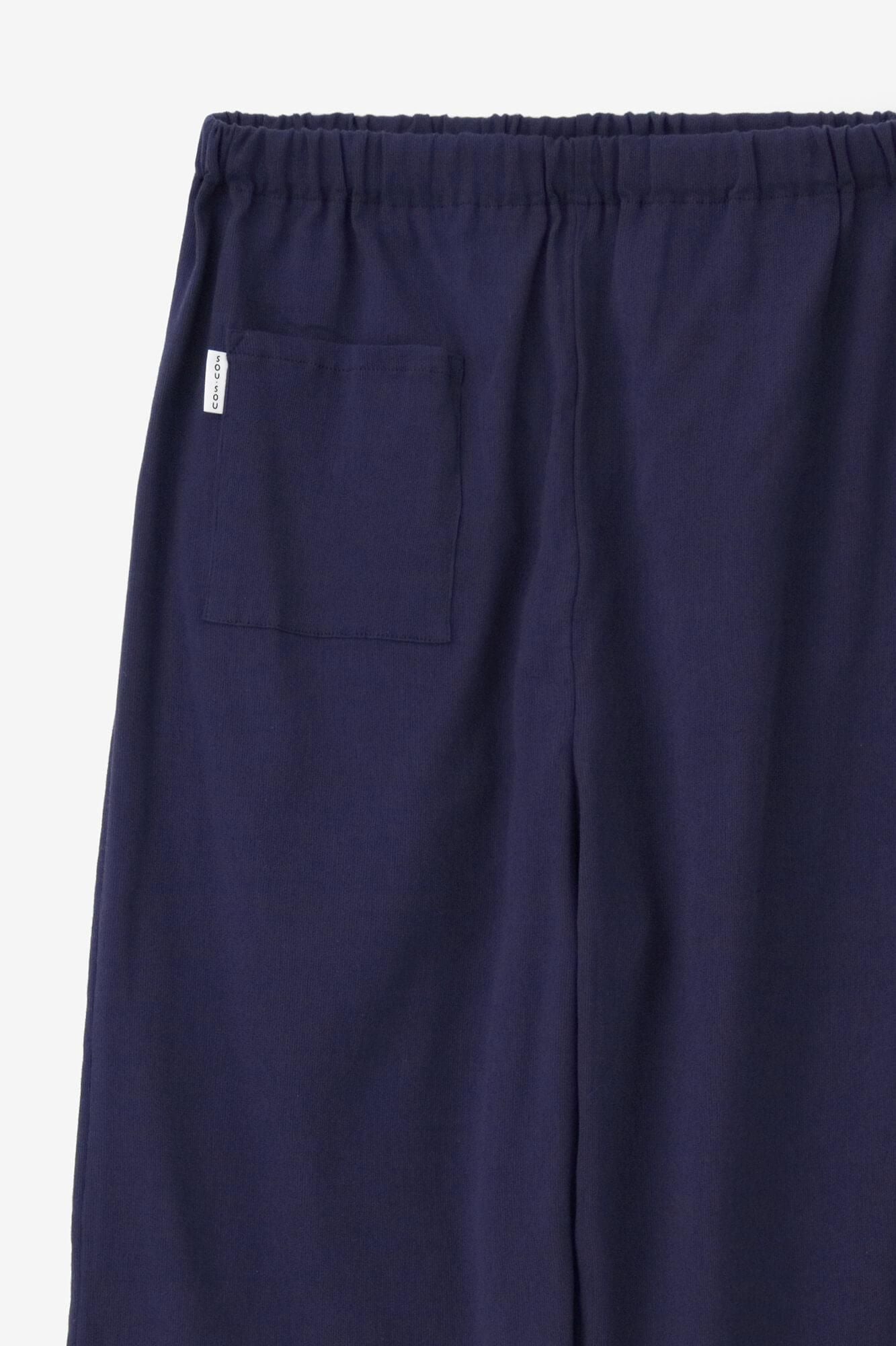 Chizimi Cotton 40/40 Skinny Pants / Navy Blue