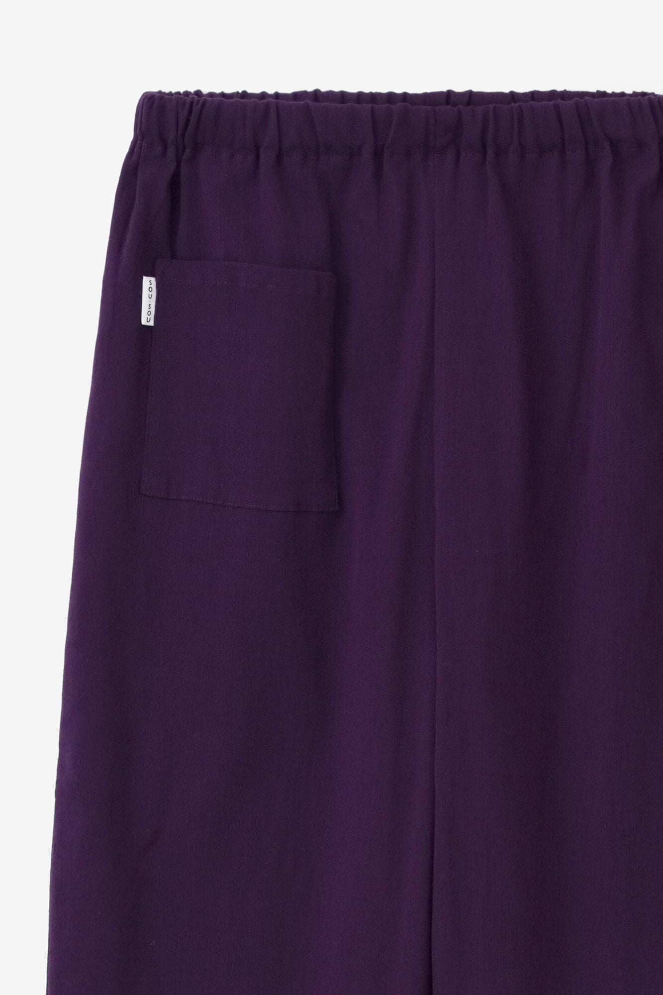 Chizimi Cotton 40/40 Skinny Pants / Bluish Purple