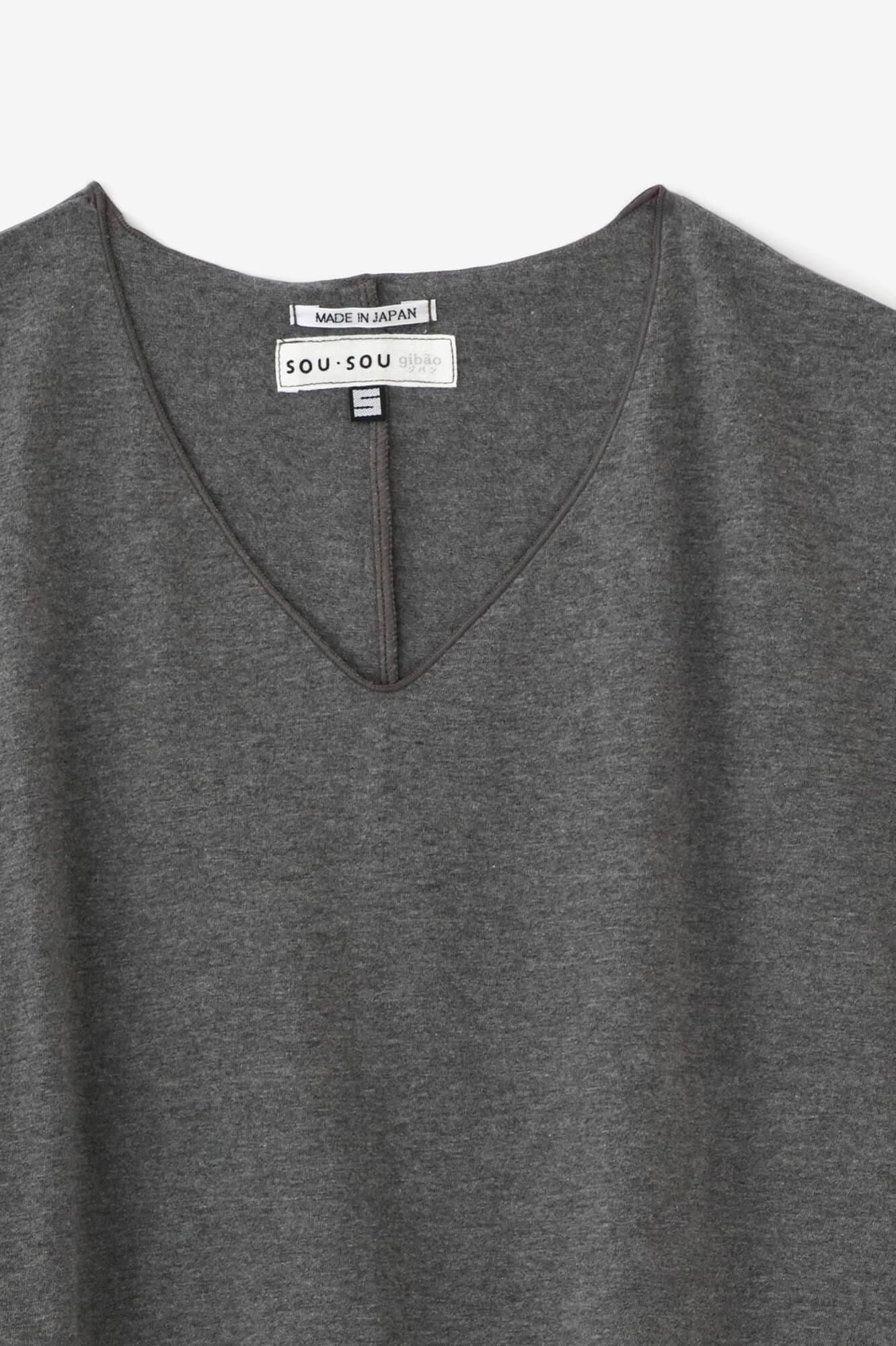 Cap Sleeve Top / Grey Ink 2