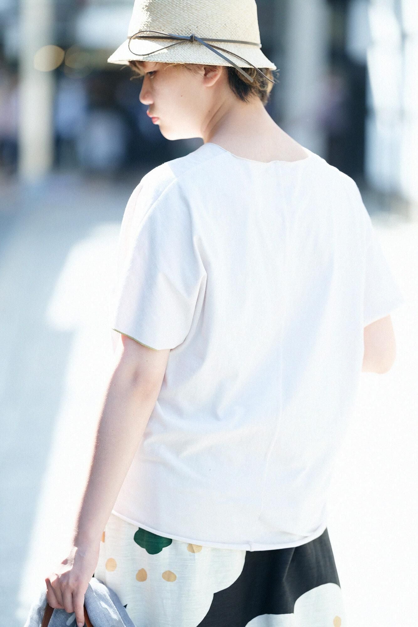 Cap Sleeve Top / Sakura Grey