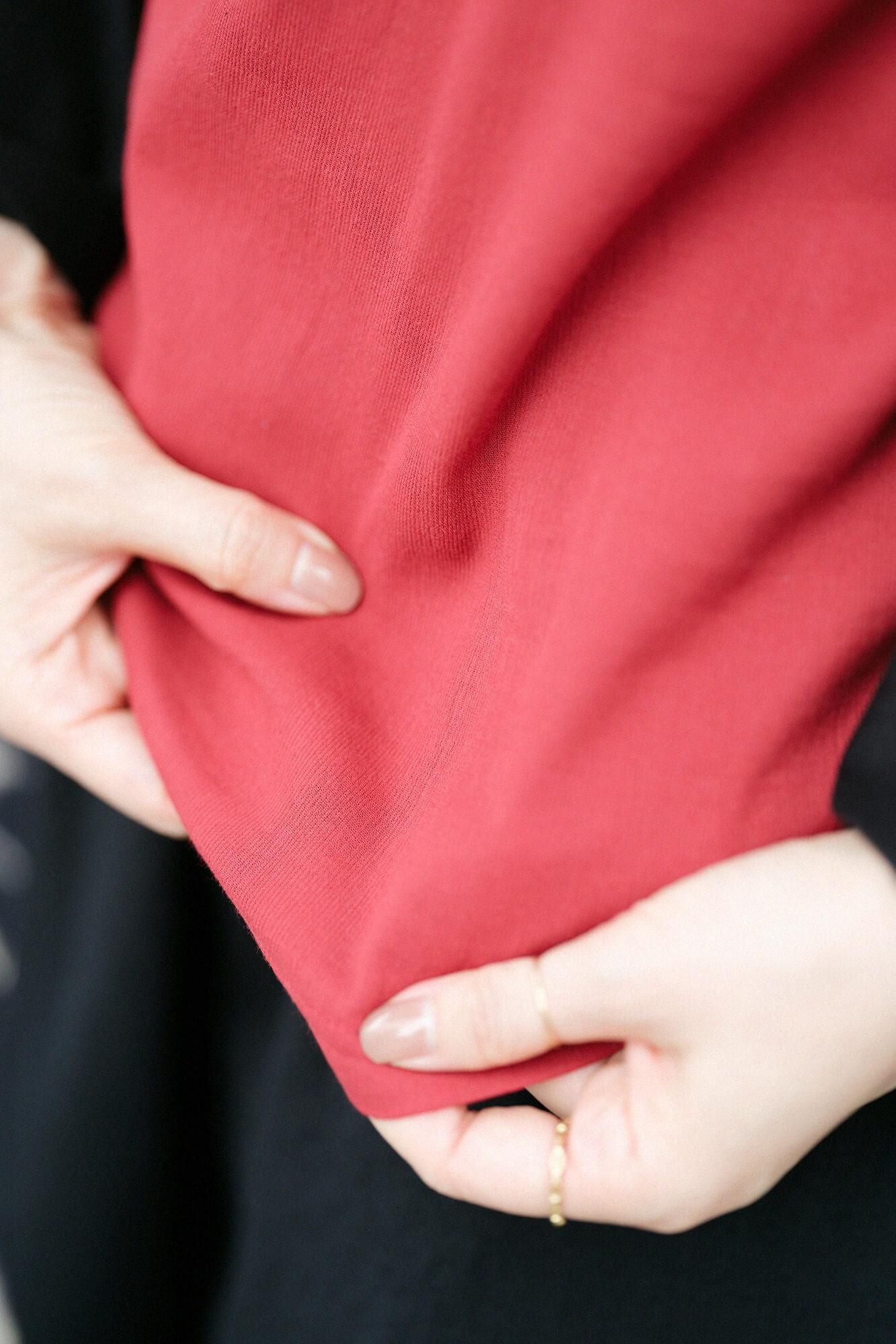 Takashima Chijimi 40/40 Kragenloser Jibang/Bernsteinfarbe