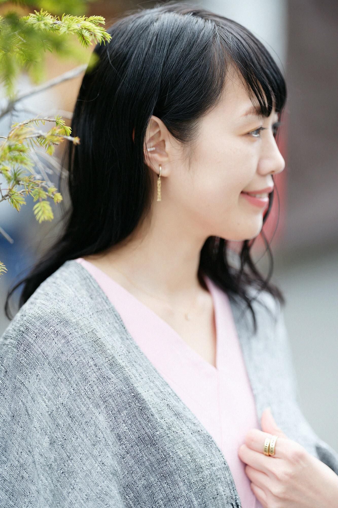 takashima chiku 40/40未经审查的项圈/浅粉红色