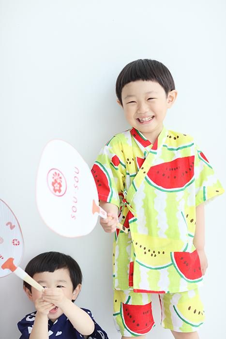 ● Isemomen Children's Jinbei / Watermeal