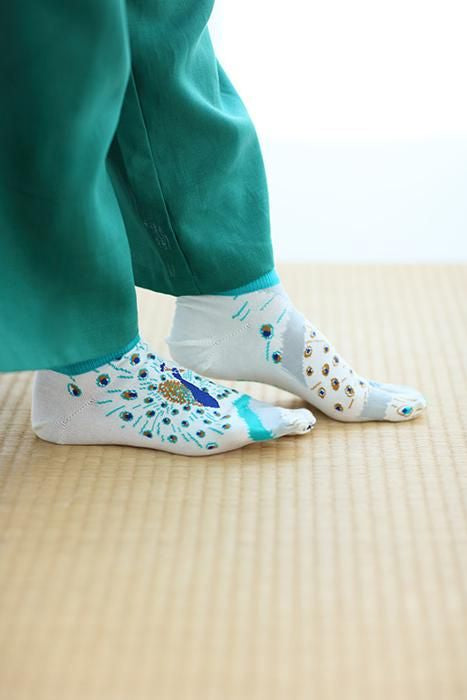 在Tabi Socks(长度) / Kujaku(男女)下