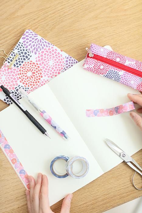 【net限定】テキスタイル・マステ/菊づくし【1.5cm幅】