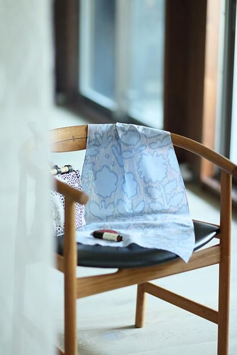 Isemomen Cotton Textile Handkerchief/Shadow of Flowers