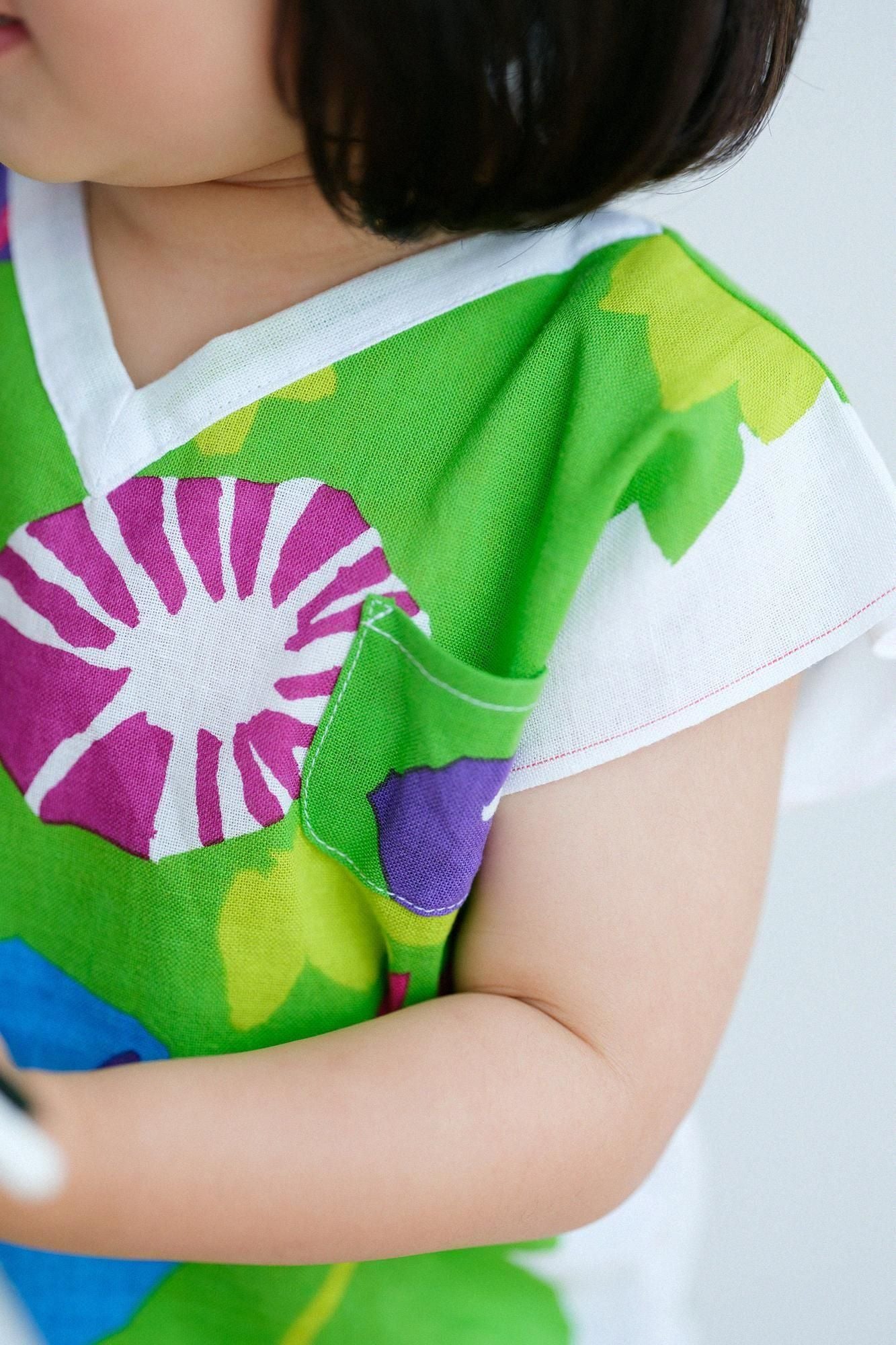 ●伊勢木棉 方形上衣/ 夏之朝