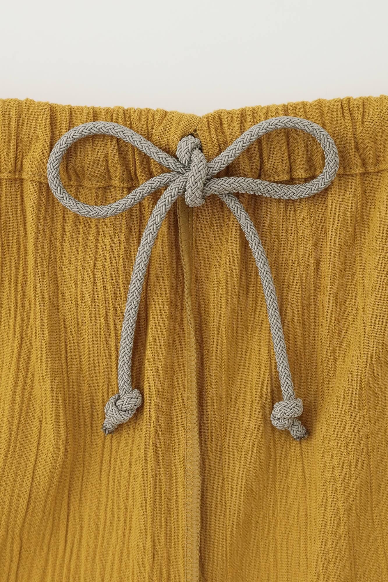 高島縮棉 20/20工人褲/金黃色