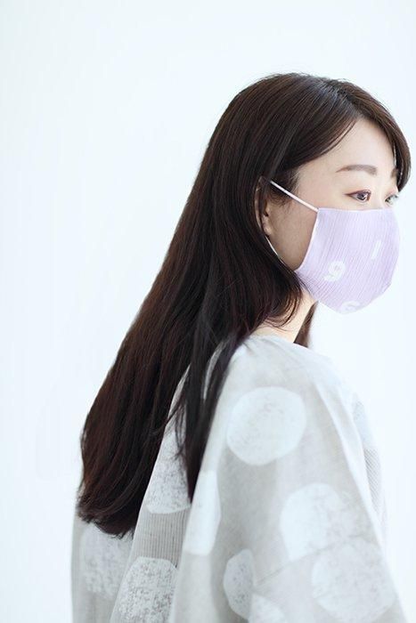 ◎【30%OFF】高島縮棉圖案紋樣布口罩(M碼)/SO-SU-U十數淡桃色