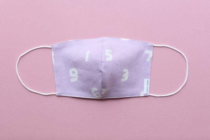 ◎【30%OFF】高島縮棉圖案紋樣布口罩(M碼)/SO-SU-U十數淡桃色