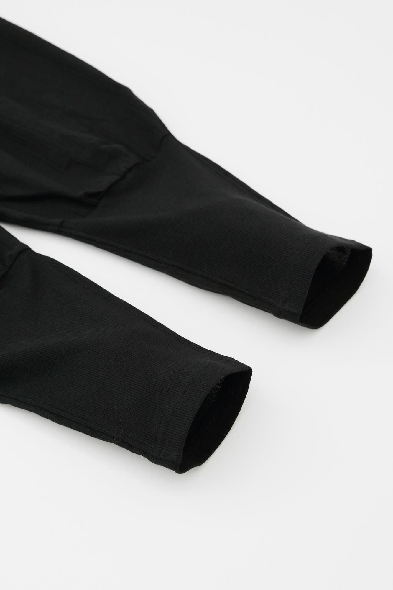 高島縮 20/20 裁付(たっつけ)えんゆう穿き/濡羽色2(ぬればいろ)