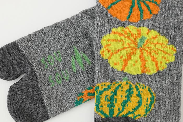 ●Tabi Socks for Kids Mid-calf / Pumpkin【S・M・L】